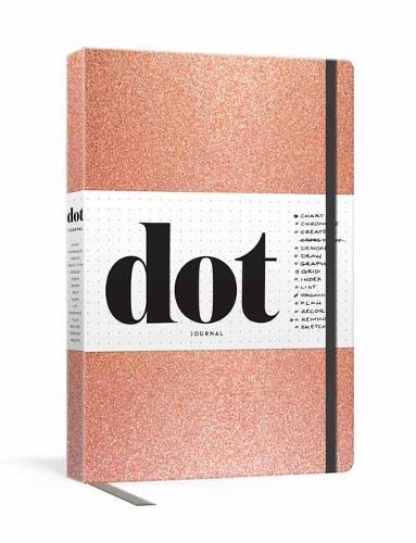 Cover image for Dot Journal (Rose Gold): A dotted, blank journal for list-making, journaling, goal-setting