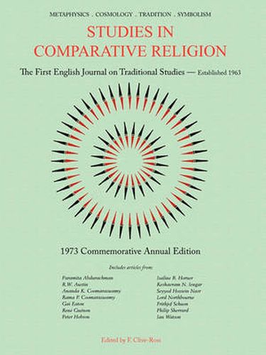 Cover image for Studies in Comparative Religion: Commemorative Annual Edition - 1973