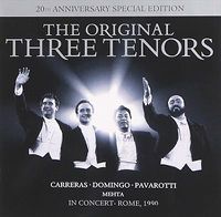 Cover image for Original Three Tenors 20th Anniversary Special Edition Cd/dvd
