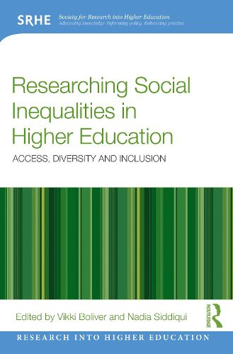 Researching Social Inequalities in Higher Education