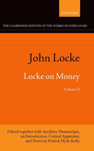 Cover image for John Locke: Locke on Money, Volume II