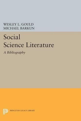 Social Science Literature: A Bibliography for International Law