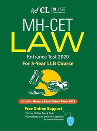 Cover image for Mh-Cet Law for 3 Years LLB Course 2020