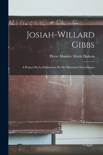 Cover image for Josiah-Willard Gibbs