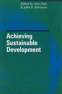 Cover image for Achieving Sustainable Development