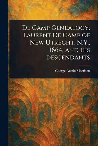 Cover image for De Camp Genealogy