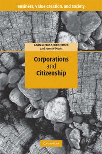 Cover image for Corporations and Citizenship