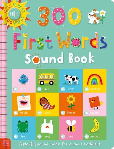 Cover image for 300 First Words Sound Book