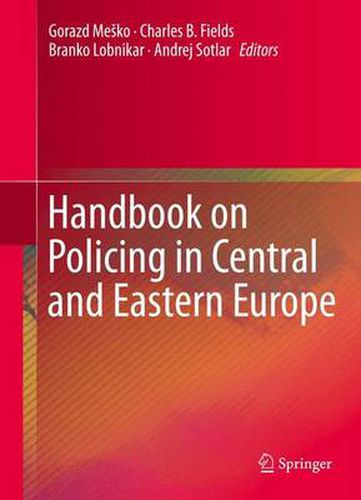 Cover image for Handbook on Policing in Central and Eastern Europe