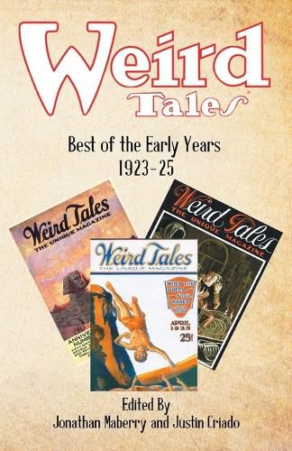 Cover image for Weird Tales: Best of the Early Years 1923-25