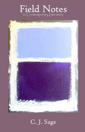 Cover image for Field Notes in Contemporary Literature