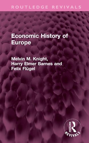 Cover image for Economic History of Europe