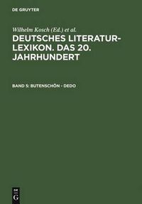 Cover image for Butenschoen - Dedo