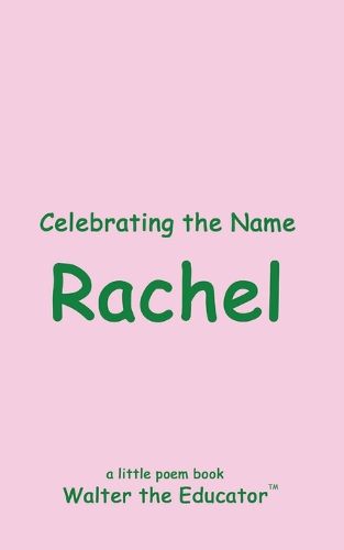 Cover image for Celebrating the Name Rachel