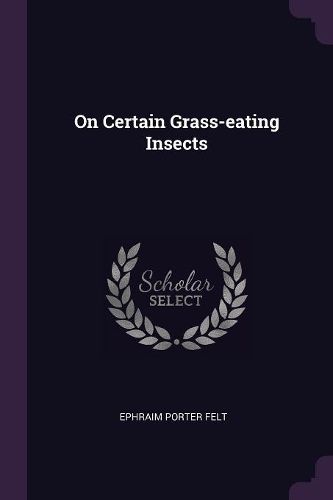 Cover image for On Certain Grass-eating Insects