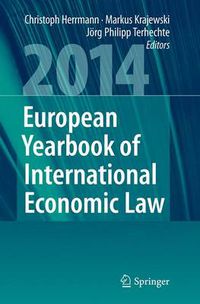 Cover image for European Yearbook of International Economic Law 2014