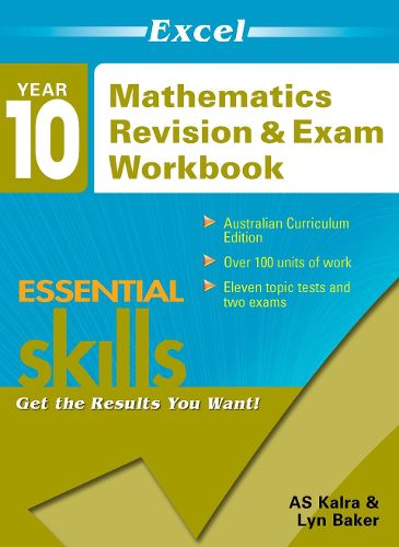 Cover image for Year 10 Mathematics Revision & Exam Workbook