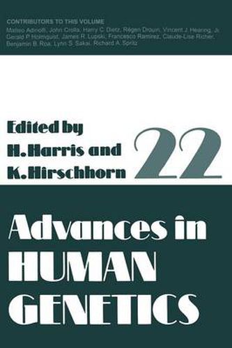 Cover image for Advances in Human Genetics