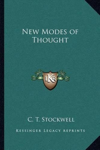 Cover image for New Modes of Thought