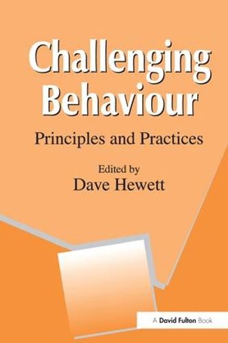 Cover image for Challenging Behaviour: Principles and Practices