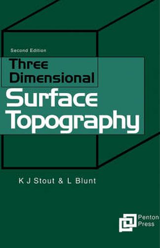 Cover image for Three Dimensional Surface Topography