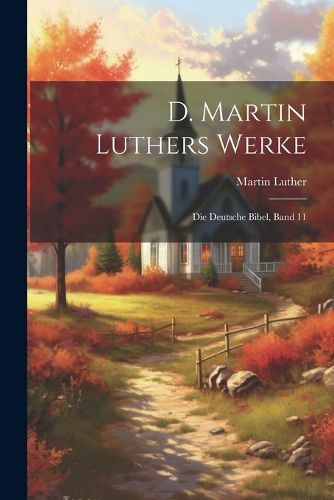 Cover image for D. Martin Luthers Werke