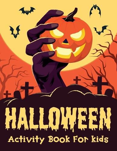 Halloween Activity Book for Kids Ages 4-8