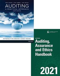 Cover image for Auditing: A Practical Approach, 4e Print and Interactive E-Text & Auditing, Assurance and Ethics Handbook 2021 Australia