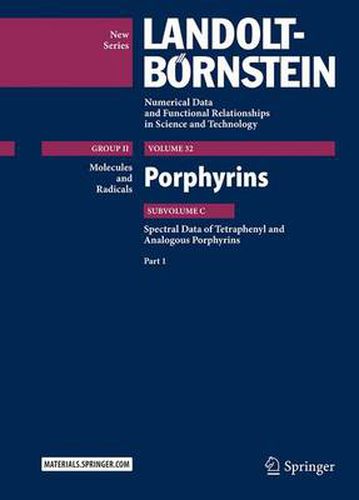 Porphyrins: Spectral Data of Tetraphenyl and Analogous Porphyrins, Part 1