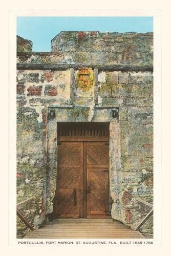 Cover image for Vintage Journal Portcullis, Ft. Marion, St. Augustine, Florida