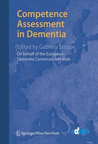 Cover image for Competence Assessment in Dementia