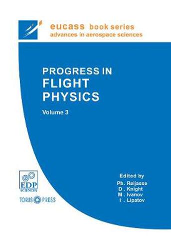 Cover image for Progress in flight physics: Volume 3