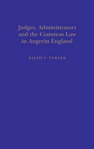 Cover image for JUDGES, ADMINISTRATORS & COMMON LAW