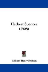 Cover image for Herbert Spencer (1908)