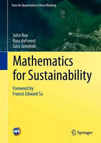 Cover image for Mathematics for Sustainability