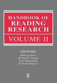 Cover image for Handbook of Reading Research, Volume II