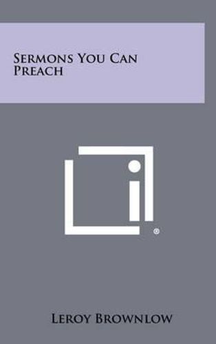 Cover image for Sermons You Can Preach