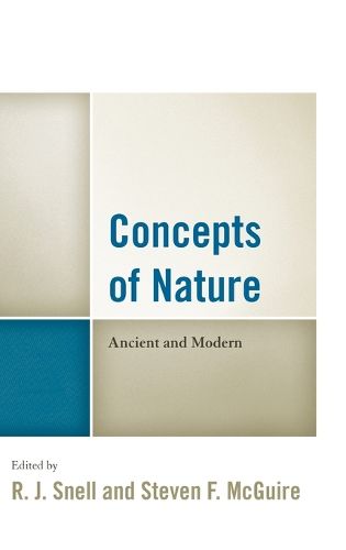 Cover image for Concepts of Nature: Ancient and Modern