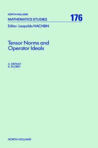 Cover image for Tensor Norms and Operator Ideals