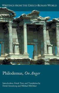 Cover image for Philodemus, On Anger