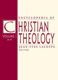 Cover image for Encyclopedia of Christian Theology: 3-volume set