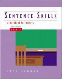 Cover image for Sentence Skills: A Workbook for Writers