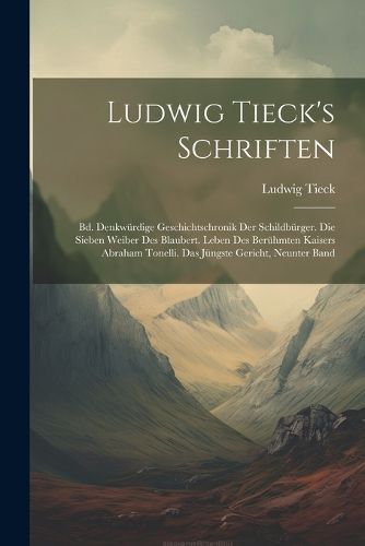 Cover image for Ludwig Tieck's Schriften