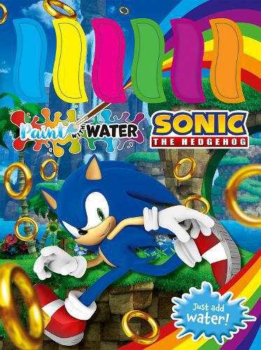 Cover image for Sonic The Hedgehog: Paint With Water (Sega)