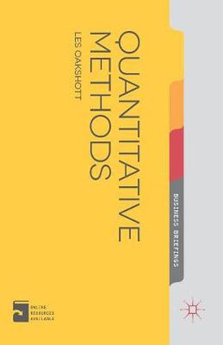 Cover image for Quantitative Methods