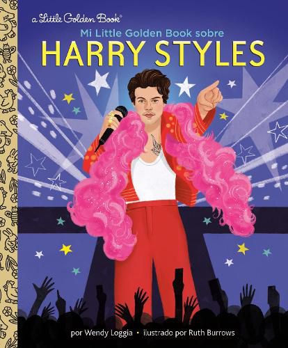 Cover image for Mi Little Golden Book sobre Harry Styles (My Little Golden Book About Harry Styles Spanish Edition)