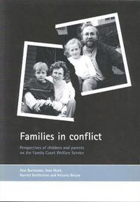 Cover image for Families in conflict: Perspectives of children and parents on the Family Court Welfare Service