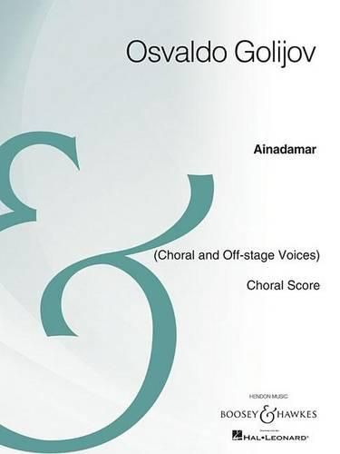 Cover image for Ainadamar: Choral and off-Stage Voices, Choral Score, Archive Edition