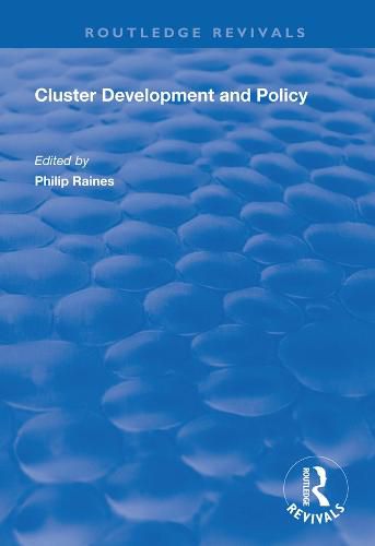 Cover image for Cluster Development and Policy