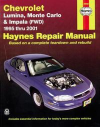 Cover image for Chevrolet Lumina, Monte Carlo & Impala (FWD) (95 - 05)